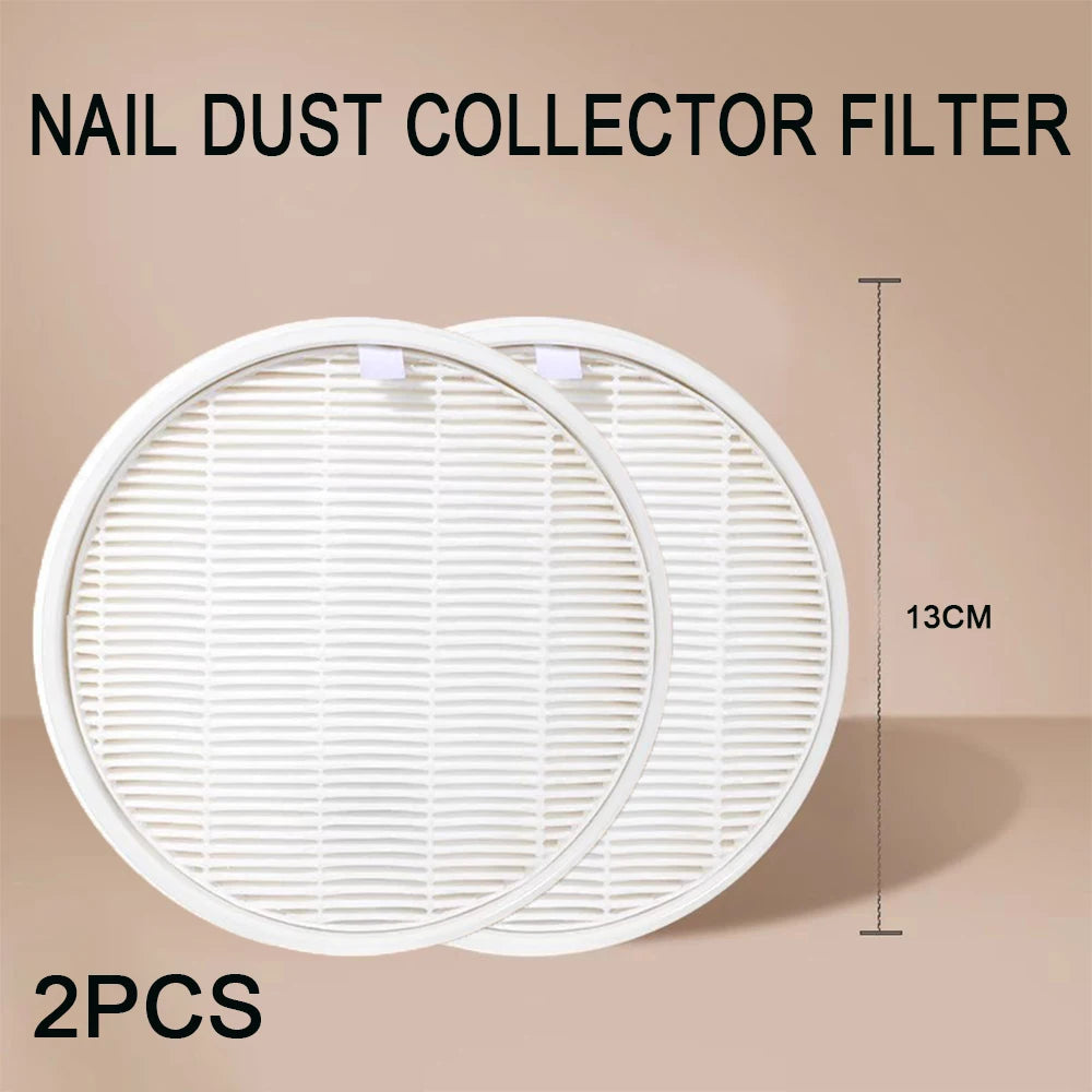 45000 RPM Super Suction Nail Dust Collector Powerful Nails Dust Extractor Nail Art Manicure Fan Vacuum Cleaner And Filter