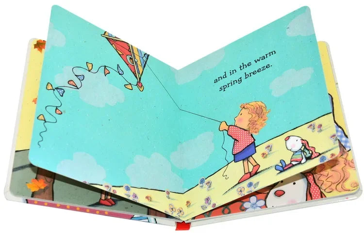 Kids English Picture Cardboard Book Emotions & Feelings Enlightenment Leaning Bedtime Story for Children Montessori Teaching Aid