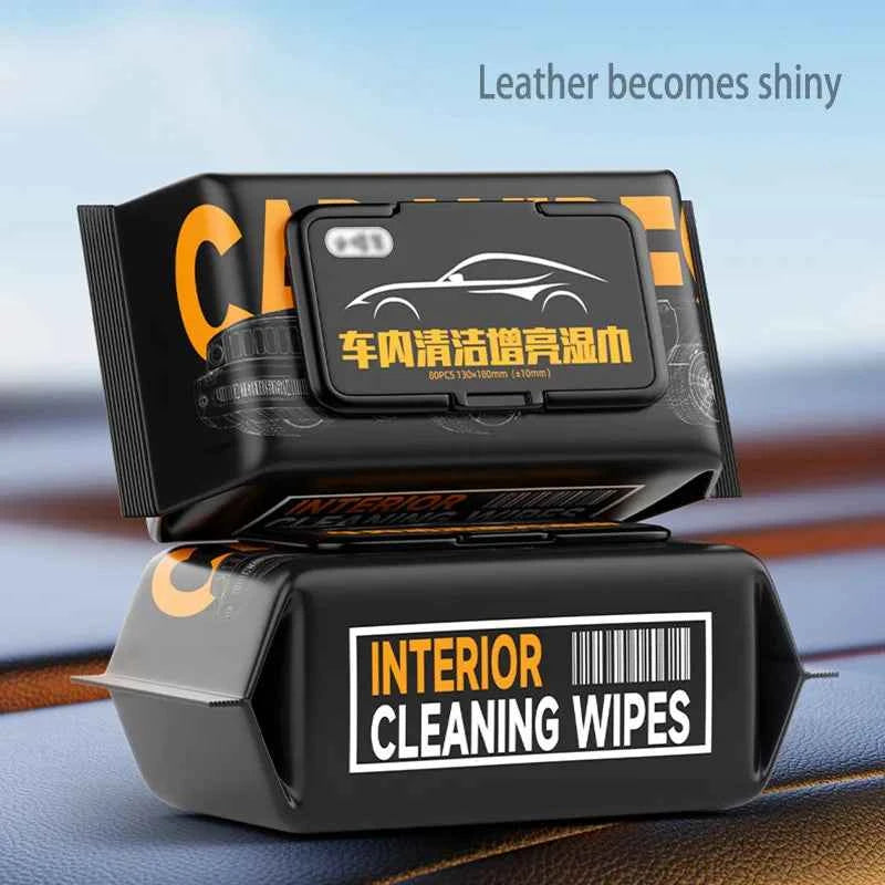 Car Leather Cleaning Wipes – Interior Care & Conditioning