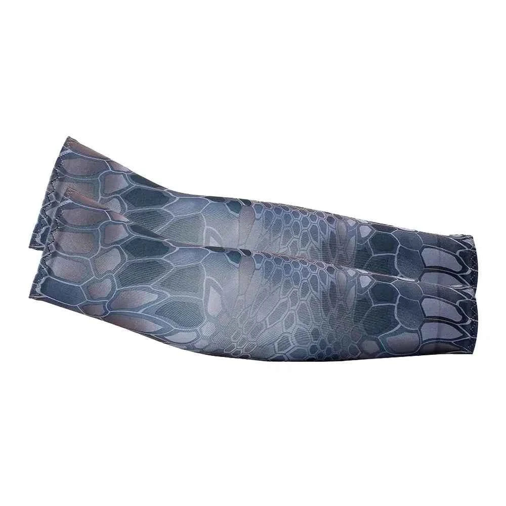 2Pcs Unisex Cooling Arm Sleeves Cover Sports Running UV Sun Protection Outdoor Men Fishing Cycling Sleeves for Hide Tattoos