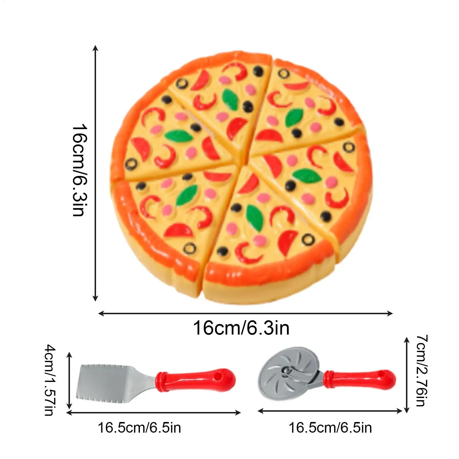 Kids Pizza Cutting Toy Simulation Plastic Pizza Dinette Child Toy Kitchen Pretend Play Food Cooking Kitchen Toys For Kids