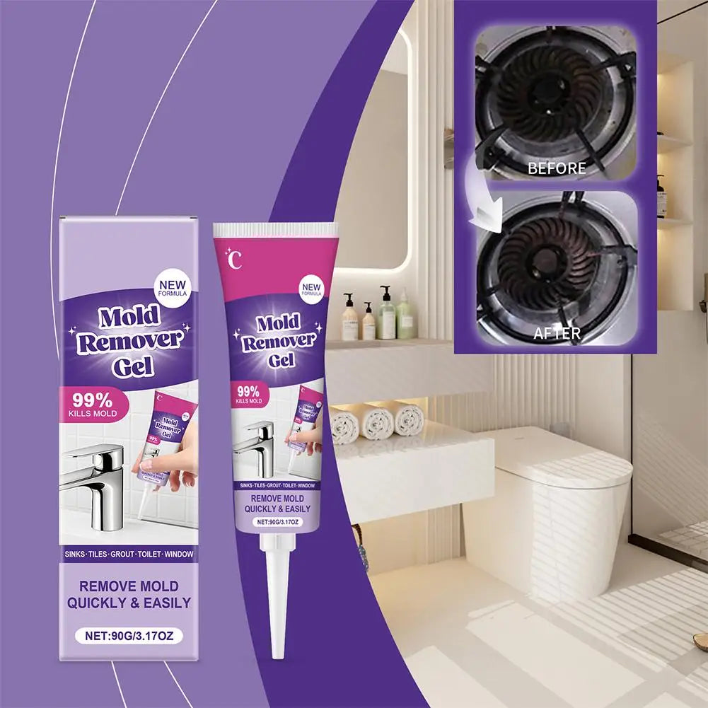 Household Mold Remover Gel for Bathroom Tile Grout
