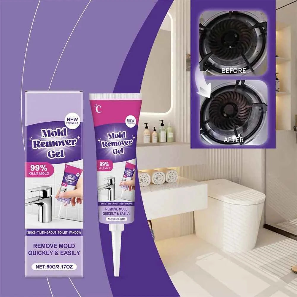 Household Mold Remover Gel For Bathroom And Kitchen Tiles