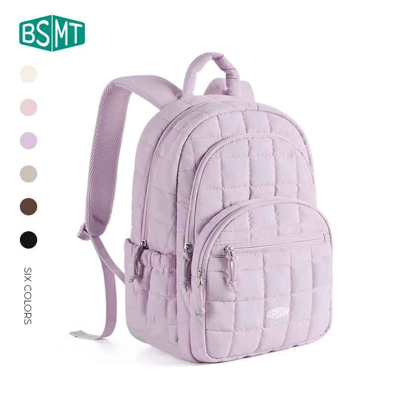 BAGSMART Women's Backpack Large Capacity Travel Backpack Simple Female Bags School College Laptop Backpack for Girls