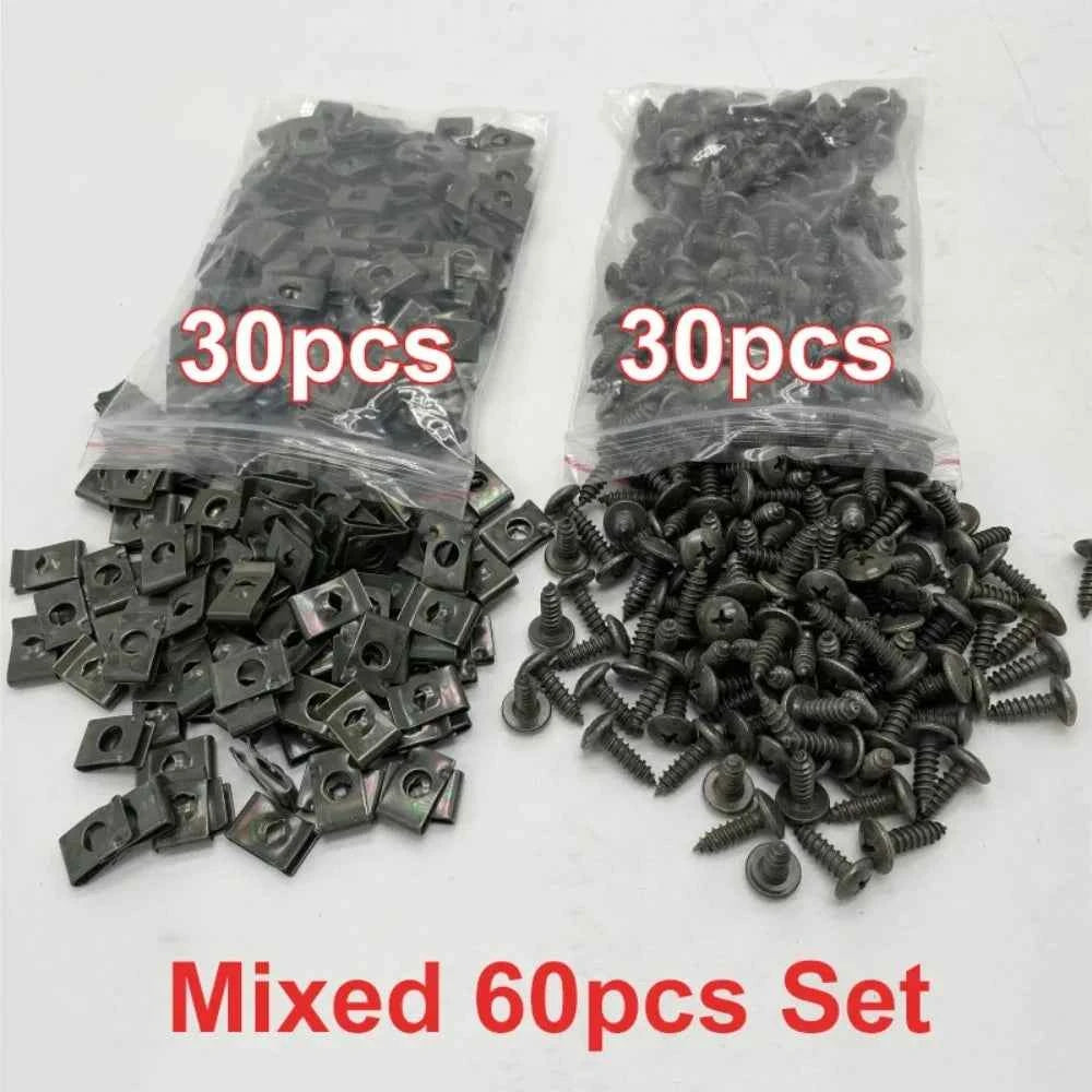 Heavy duty u profile self tapper screws for sheet metal 100 count suit for car bike and general mechanical fixing