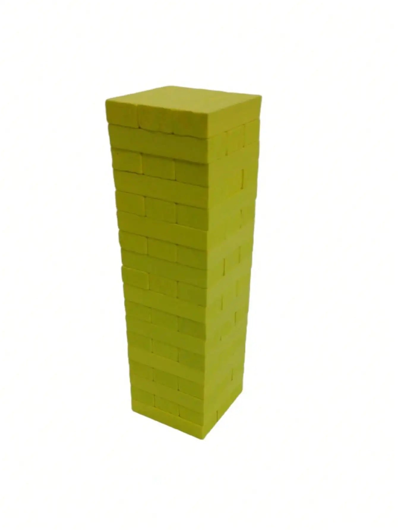 Classic Tower Game - 54 Pieces Wooden Stacking Blocks for Family Kids, Brain Teaser Balance Party Game, Educational Pullin