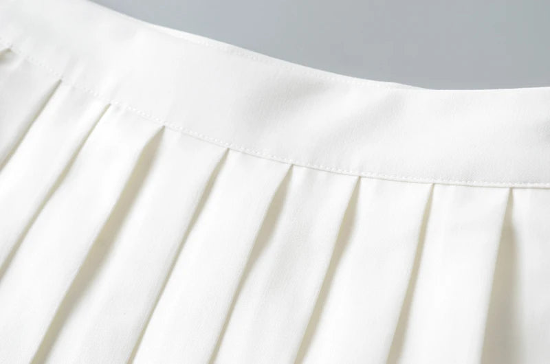 Summer Mini Skirts For Women Harajuku High Waist Skirts Womens Korean Fashion Sexy Skirts Vintage Pleated Skirt Tennis Pink Blue