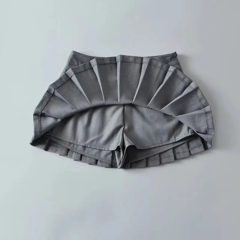 Summer Mini Skirts For Women Harajuku High Waist Skirts Womens Korean Fashion Sexy Skirts Vintage Pleated Skirt Tennis Pink Blue