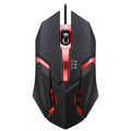 USB LED Colorful Luminous Button Gaming Mouse Wired Mouse For PC Gamer Computer Desktop Laptop Mice DPI1200 RGB Ergonomic Mouse