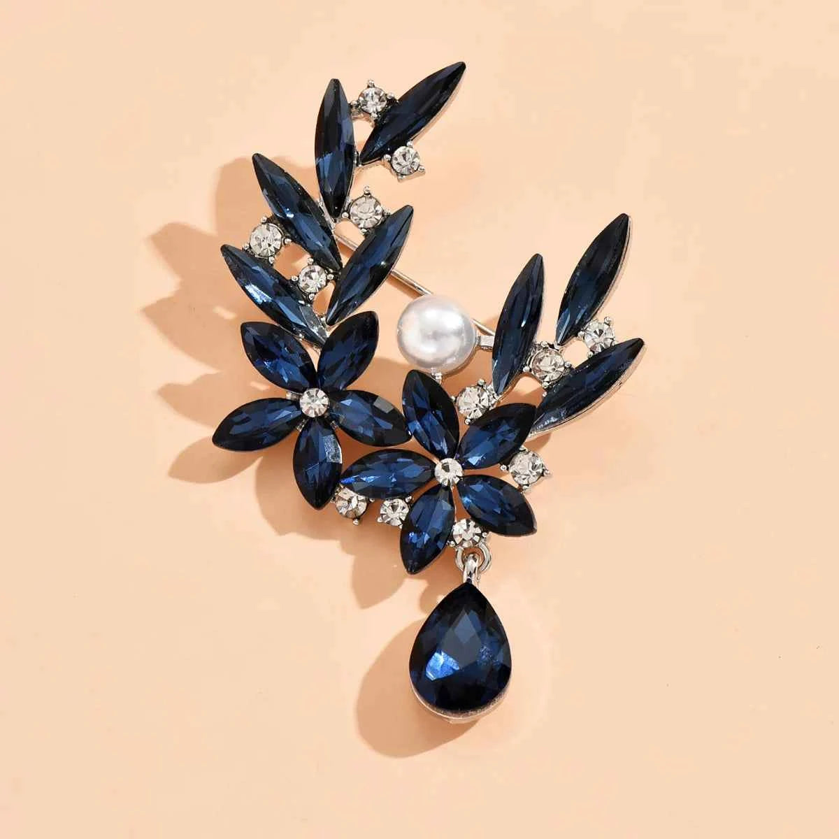 1PC Women's Fashion Trendy Charm Brooch Jewelry Chest Flower Accessories Suitable for Date, Party, Festival Gifts-2813