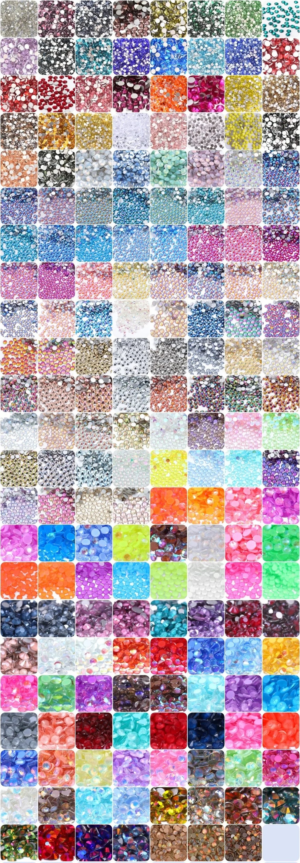 SS4-40 Yellow Citrine Glass Non HotFix Rhinestones Flatback Crystal Strass Glitter for DIY Manicure 3D Nail Art Fabric Garment