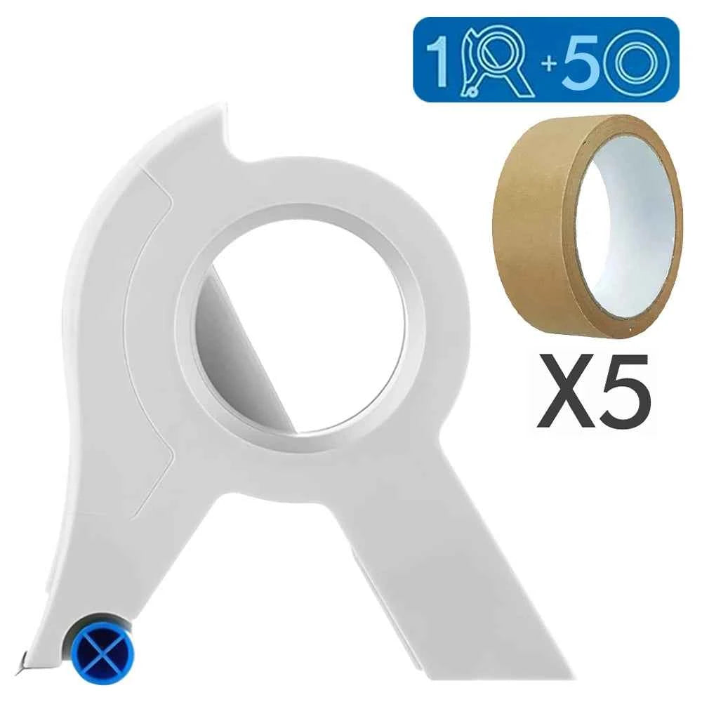 Painter Masking Tape Applicator Machine Tape to Repair and Beautify Cracks in Tiles Adhesive Tape with Tape Cutting Tool