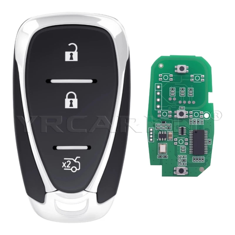 For Chevrolet Volt Blazer Traverse Camaro Cruze Malibu Sonic Equinox Spark 315/433MHz HYQ4AA/EA Smart Remote Car Key Logo