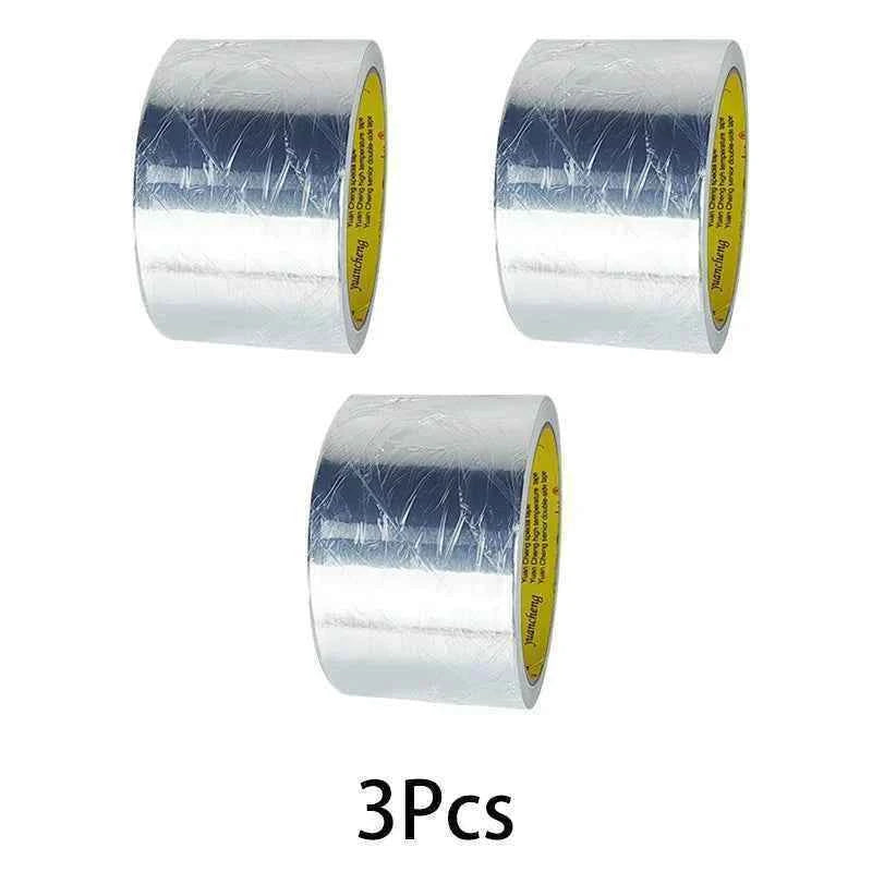 High Temperature Resistance Aluminum Foil Tape Kitchen Pipe Repair Tape Adhesive Sealing Foil Heat Insulation Leak Proof  2030