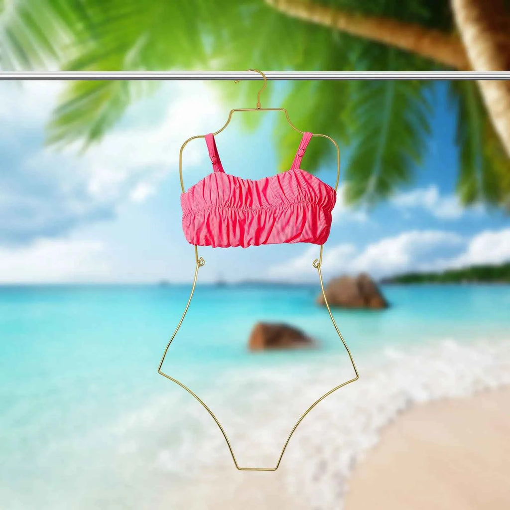 Body Shape Lingerie Hanger Foldable Durable Closet Organizer Swimsuit Hanger for Closet for Stores Boutiques Show Window Bedroom