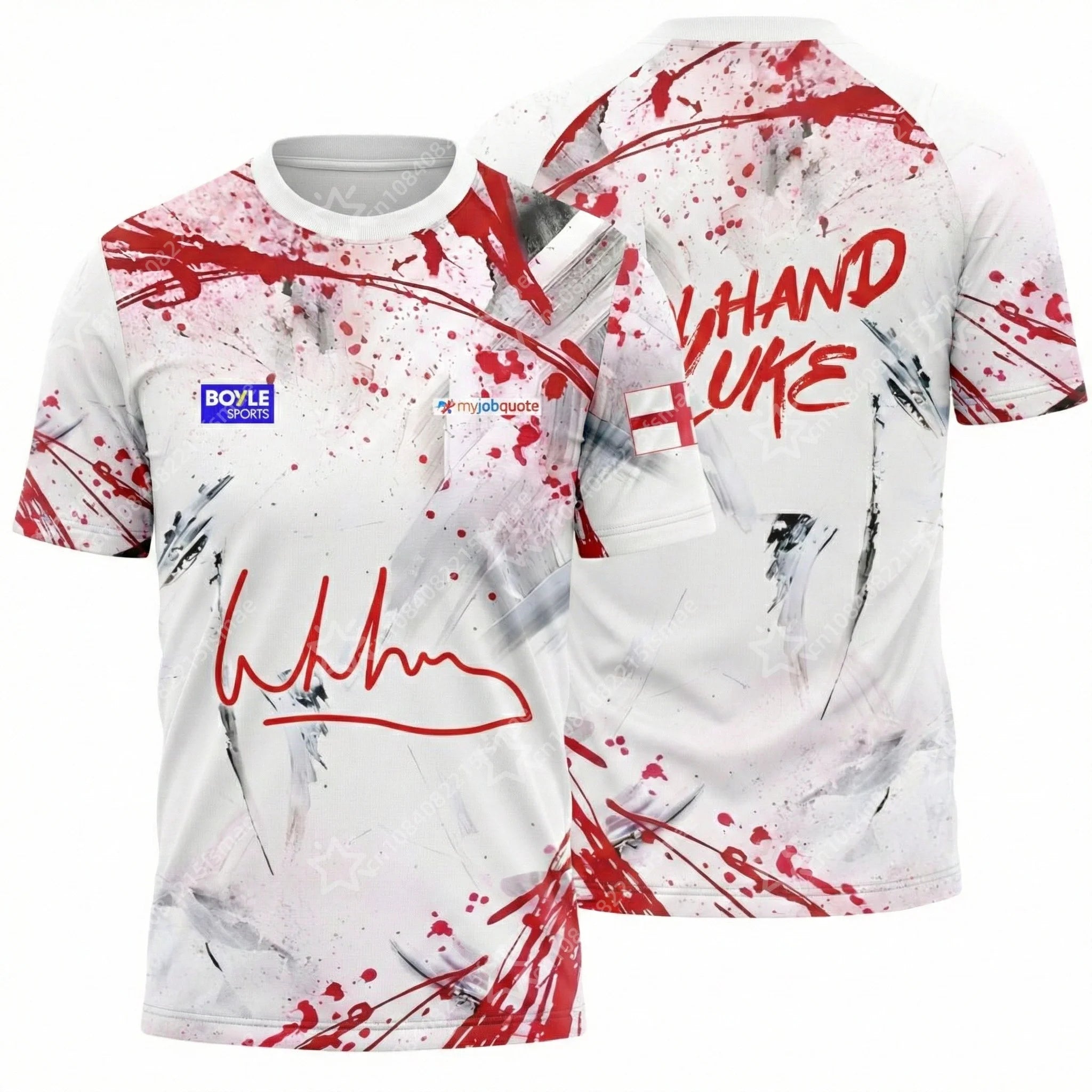 2026 PDC Luke Humphries Darts Jersey Cool Hand Luke Shirt 3D Print Blue Graffiti Sportswear Short Sleeve Tee Professional Tops