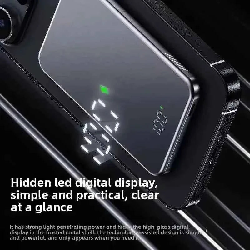 Lenovo Magnetic Power Bank 20000mAh Magnetic Wireless Phone Charger External Battery PowerBanks Fast Charging For iPhone 17