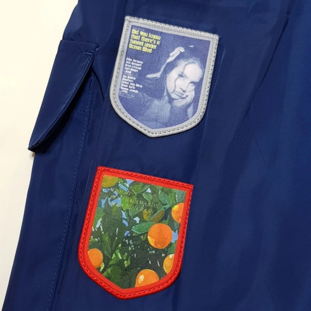 Lana Merch Commemorative LDR Racer Jackets 2025 Navy For Women And Men Racing Jacket With Patches Del Top Coat Reys Lady Clothes