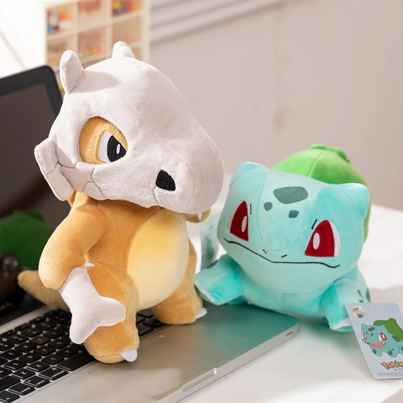 Genuine Pokemon Pikachu Stuffed Doll Cute Cartoon Anime Series Gengar  Eevee Stuffed Doll Kawaii Toys Hobbies Kids Birthday Gift