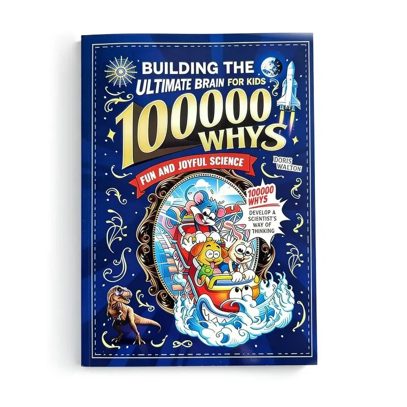 One Hundred Thousand Whys Kids Science Encyclopedia, Homeschool Daily Reading Educational Book, Learning Gift for Boys Girls