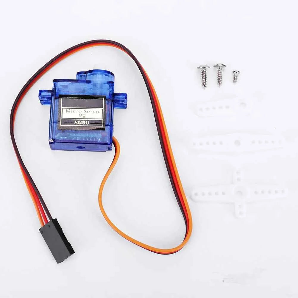 SG90 9G Micro Servo Motor for For RC Car Toy Airplane 180/360° Fixed Wing Micro Servo Motor for RC Helicopter Aircraft Airplane