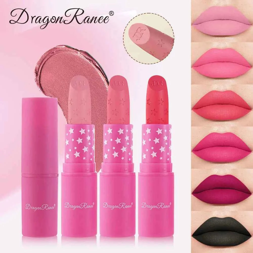 Matte Waterproof Lipstick – Long-Lasting Non-Stick Color