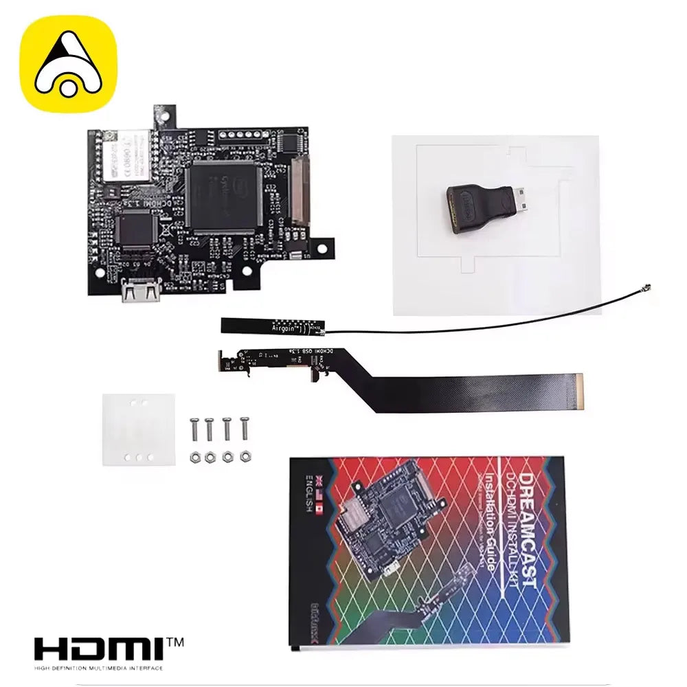 BitFunx DC HDMI™ Kit For SEGA Dreamcast Game Console High Definition 1080P DC Chip For Dreamcast PCB Board