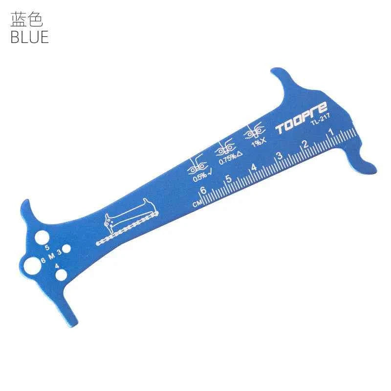 3 in 1 Bicycle Chain Checker Bike Chain Wear Indicator Tool Bicycle Chain Hook Bike Bolt Measurement Tool