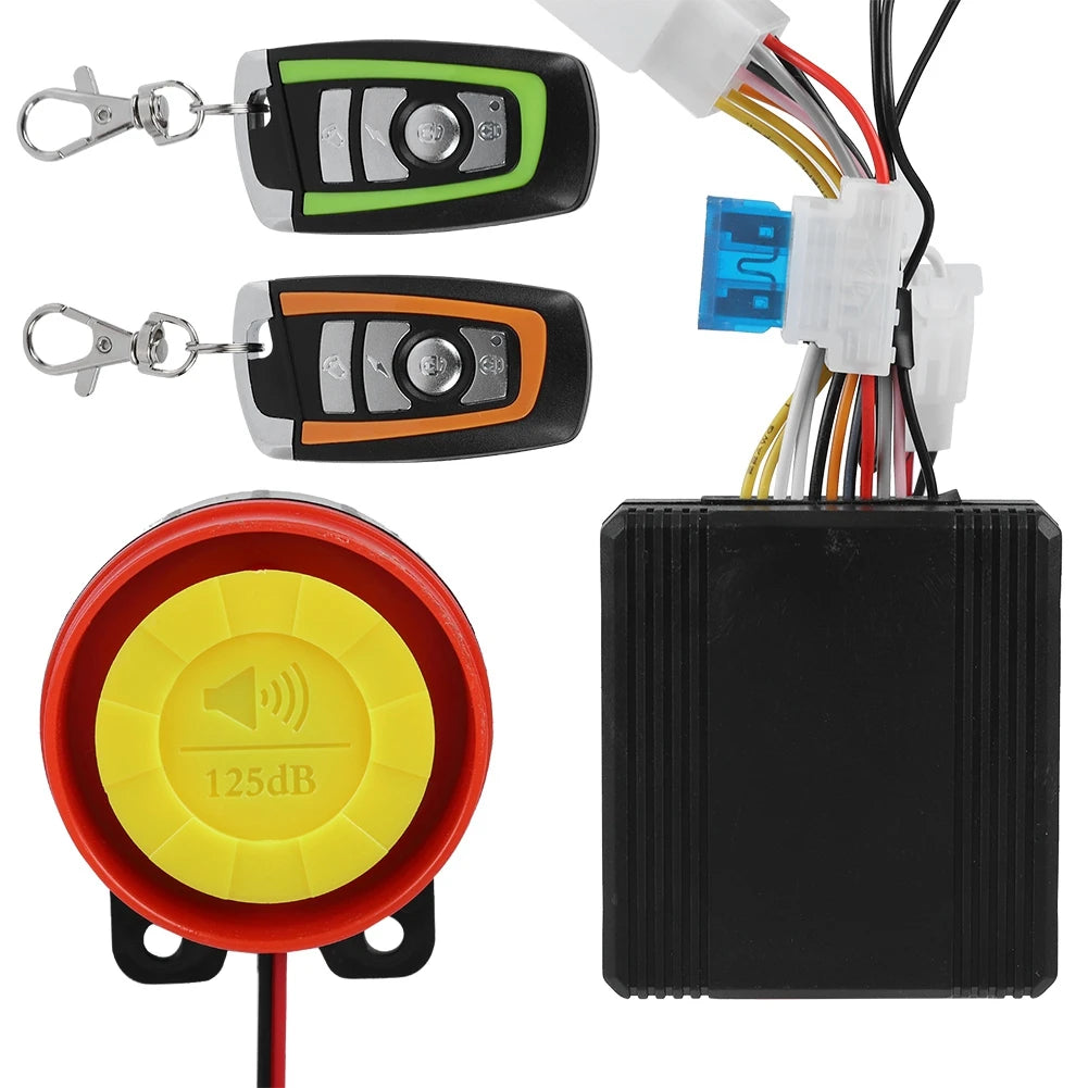Motorcycle Anti theft Remote Control 12V Motorcycle Anti theft Security Alarm System Remote Control Engine Start