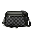Top-quality PU Leather Men Waist Packs Business Crossbody Bags for Male Fashion Travel Storage Phone Shoulder Bags Clutch Bag