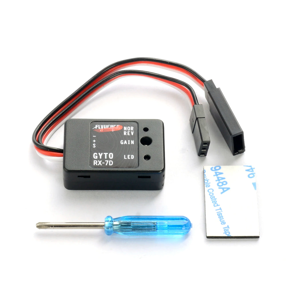 PYFORE Gyroscope Gyro for 1/10 1/12 RC Model Car Drift Racing Touring Vehicle Modification Accessories sensitivity modulation
