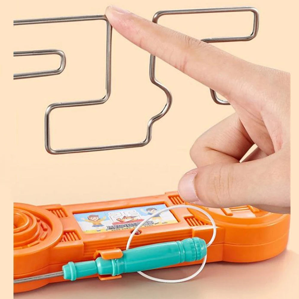 Kids Collision Electric Shock Toy Education Electric Touch Maze Game Party Funny Game Science Experiment Toys for Children Gift