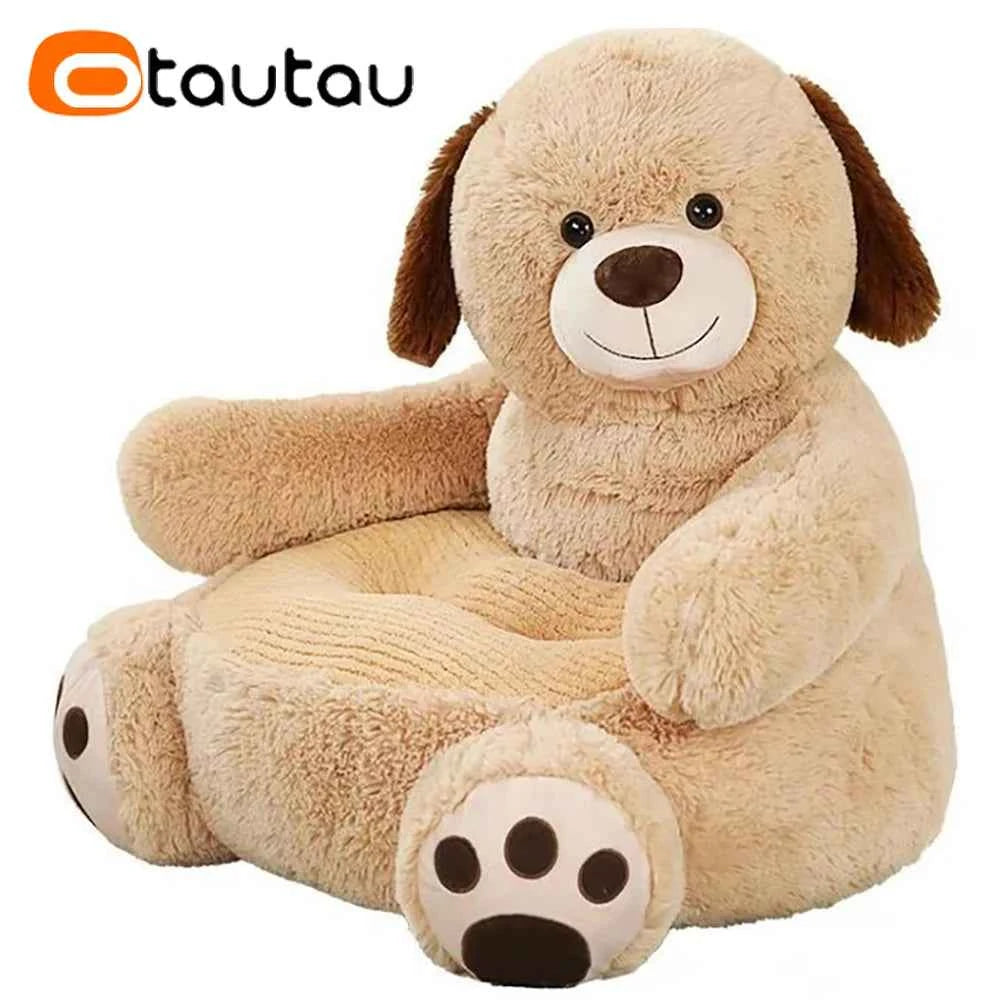 OTAUTAU Children Sofa Small Cartoon Couch Child Cute Chair Pouf Ottoman Princess Seat Futon Bear Armchair Kids Furniture SF165