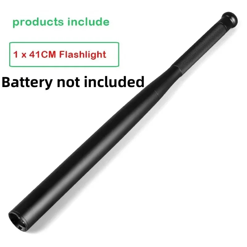 41CM Emitting Color Aluminum Baseball Bat LED Flashlight – Waterproof Torch