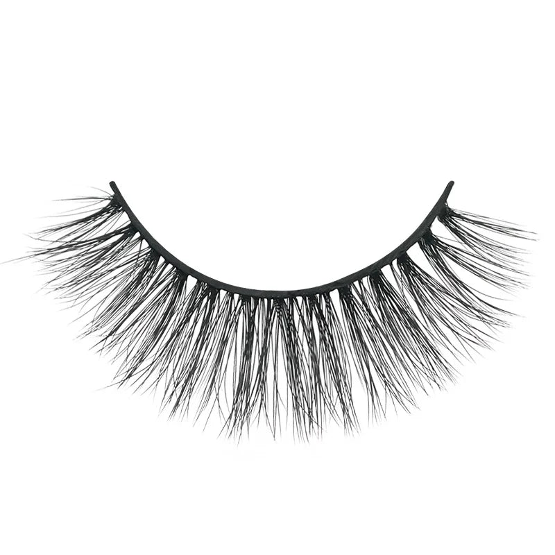 SHIDISHANGPIN 3 pairs 27 styles 3D Faux Mink Hair Soft False Eyelashes Fluffy Wispy Thick Fake Lash Handmade Eyelash Eye Makeup