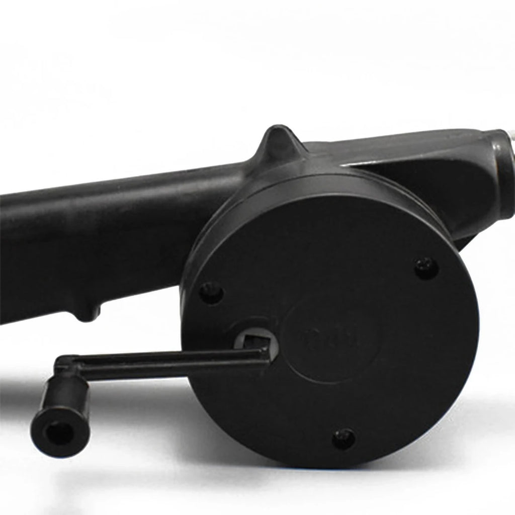 Mini Hand-cranked Air Blower Portable BBQ Grill Fire Bellows Barbecue Fan for Picnic Camping Outdoor Grilling Essentials