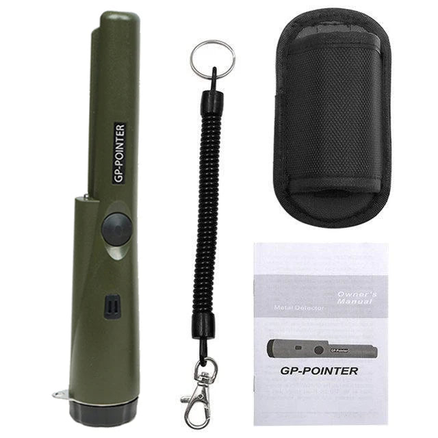 Treasure Hunter Handheld Metal Detector Pinpointer Pointer Probe Anti-scratch Metal Pinpointing Waterproof 360 Degree Scan