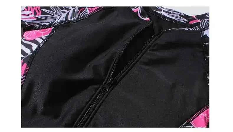 Middle-aged Elderly Mothers Professional Racing One-piece Large-size Swimsuit Women Sports Slim Students Hot Spring Swimsuit