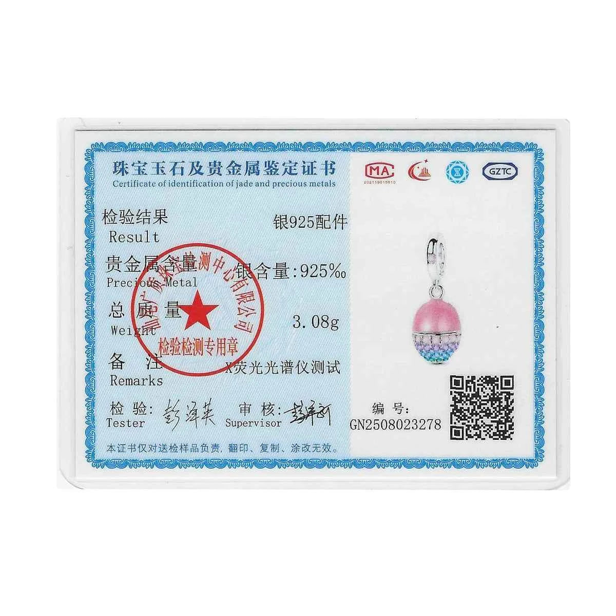 New 925 Sterling Silver Red Polka Dot Doll Charms Pendants Fit Original 925 Bracelet Necklace Fine DIY Birthday Jewelry