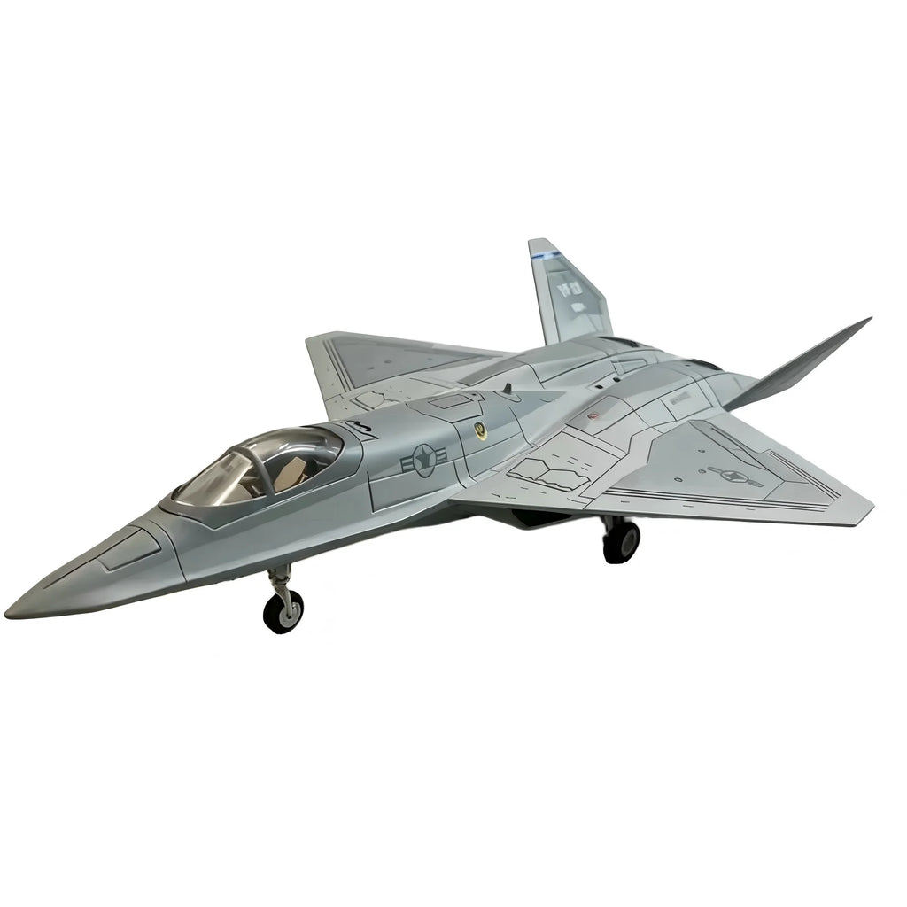 1/72 Scale YF-23 Black Widow II Fighter Jet Model, Plastic Snap Fit Kit No Glue Required, Diecast Military Aircraft Replica Coll