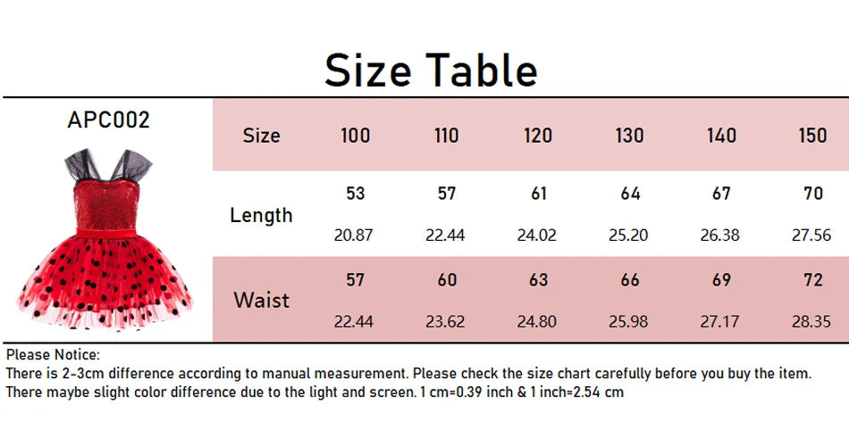 Children Ladybug Cosplay Costume Kid Marinette Halloween Outfit Christmas Fancy Party For Girl Red Dot Dress Suits Birthday Gift