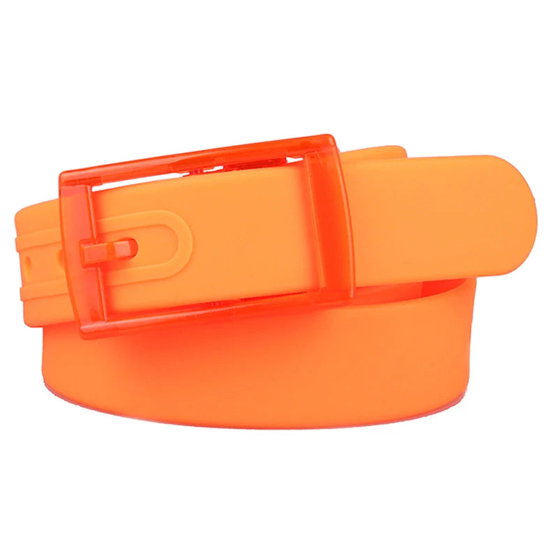 Candy Type Fashion Men And Women Lovers General Belt Silica Gel Plastic Defence Allergy Environmental Protection