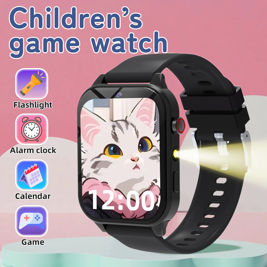 Kids Smart Learning Watch with Educational Games, Camera & Music Player - Touch Screen Kids Tablet for & Ages 3+, Pedometer