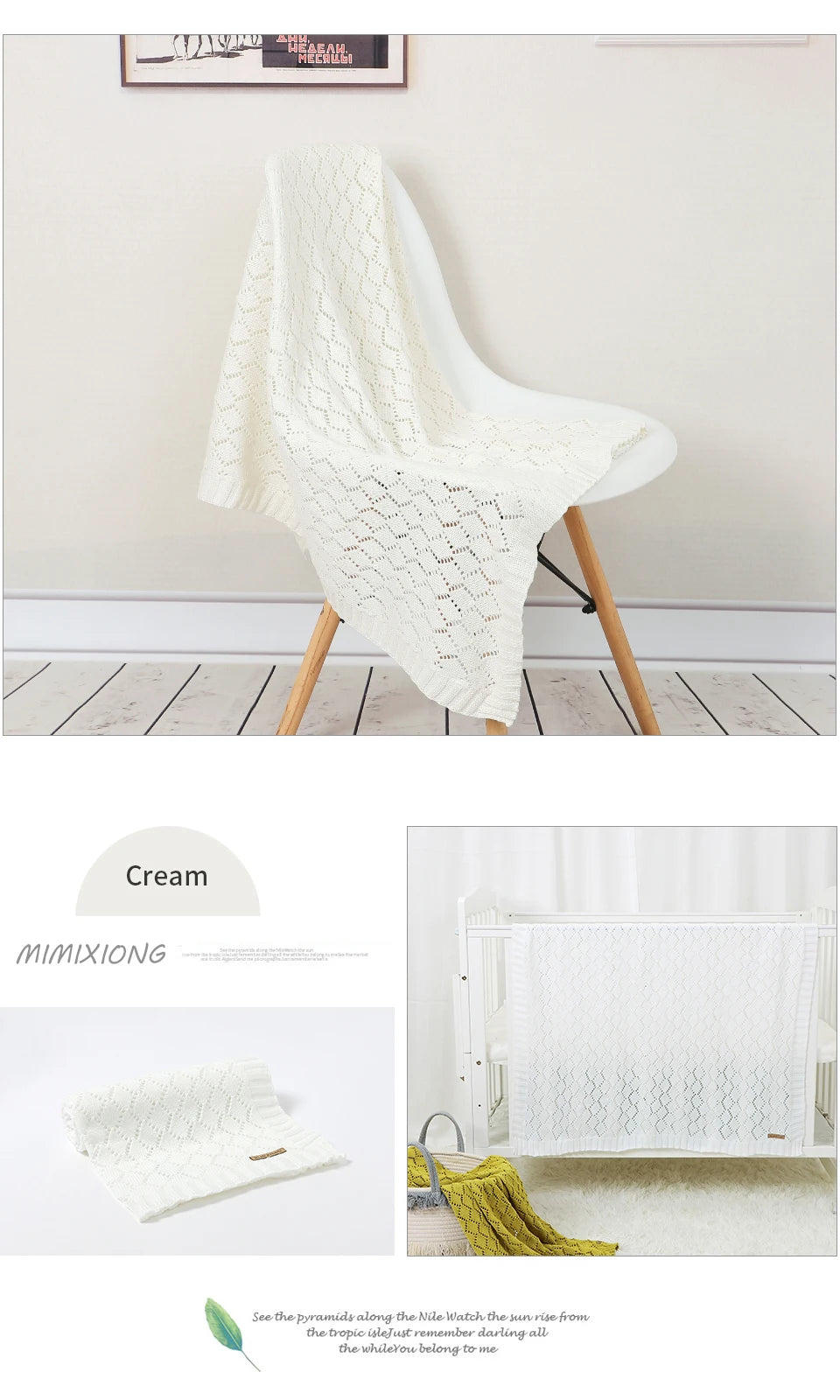 Baby Blanket Super Soft knitted Newborn Stroller Bed Sleeping Cover Toddler Infant Bedding Muslin Swaddle Wrapper 100*80CM Plaid