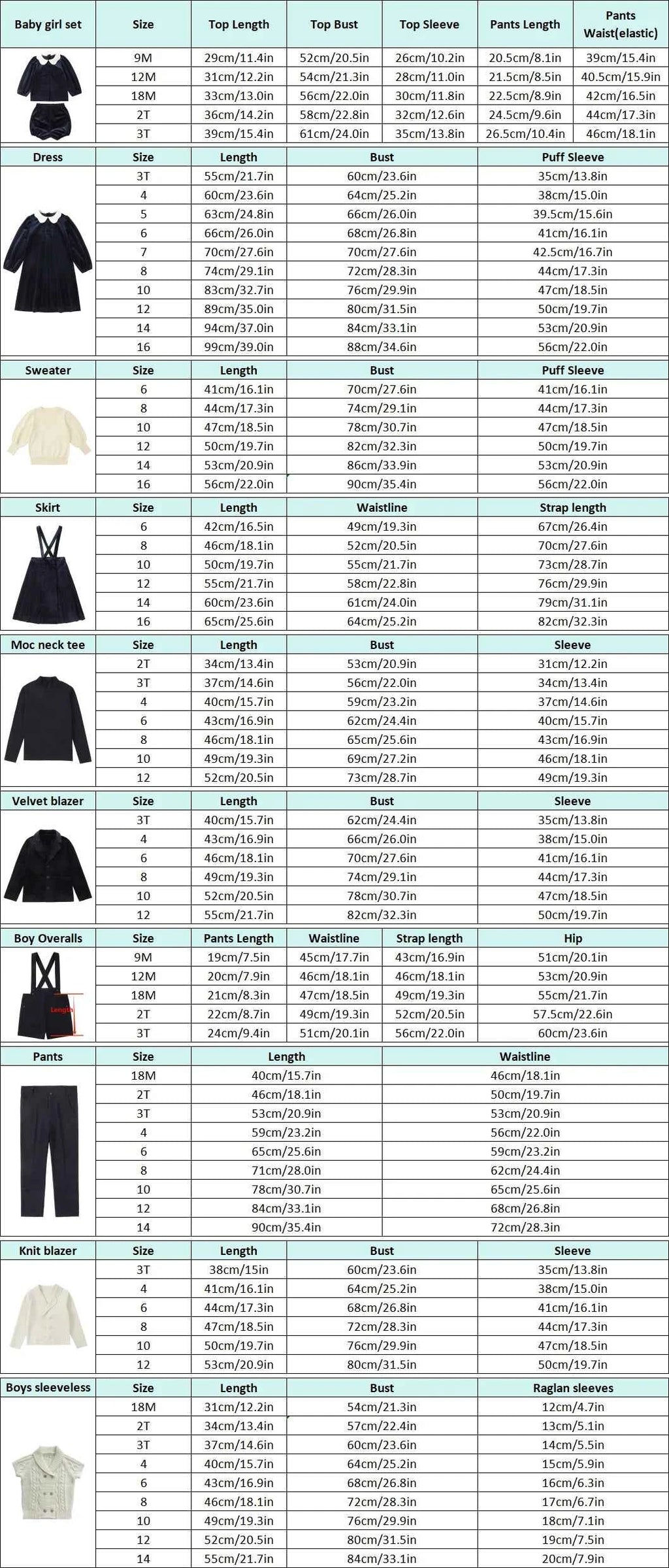 AP AW25 Sapphire Collection Girls Velvet Dress Baby Kids Set Floral Sweater Boys Overalls Brothers Sisters Family Matching