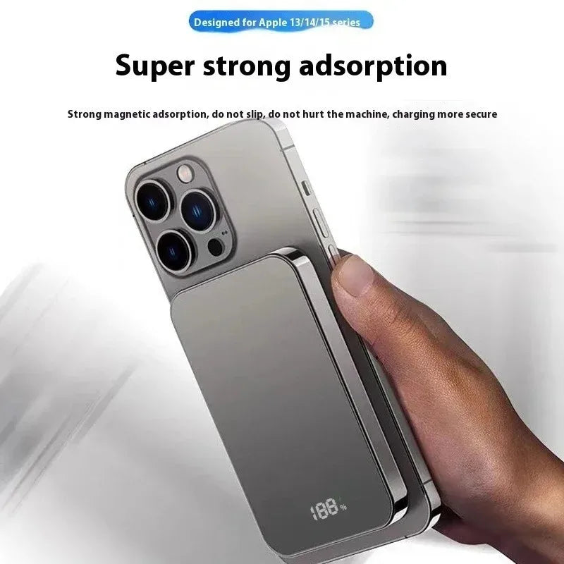 Lenovo Magnetic Power Bank 20000mAh Magnetic Wireless Phone Charger External Battery PowerBanks Fast Charging For iPhone 17