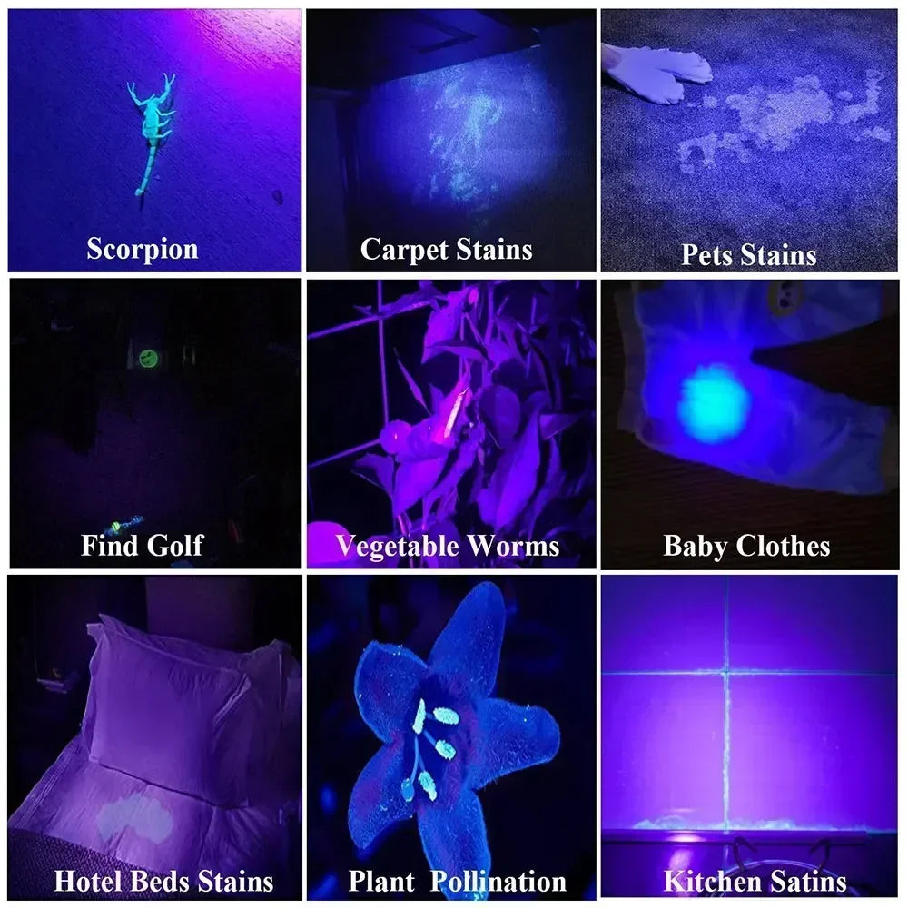 Mini USB Rechargeable LED Flashlights Portable Pocket Pen Clip light for Work Emergency Outdoors Waterproof Lantern with Magnet