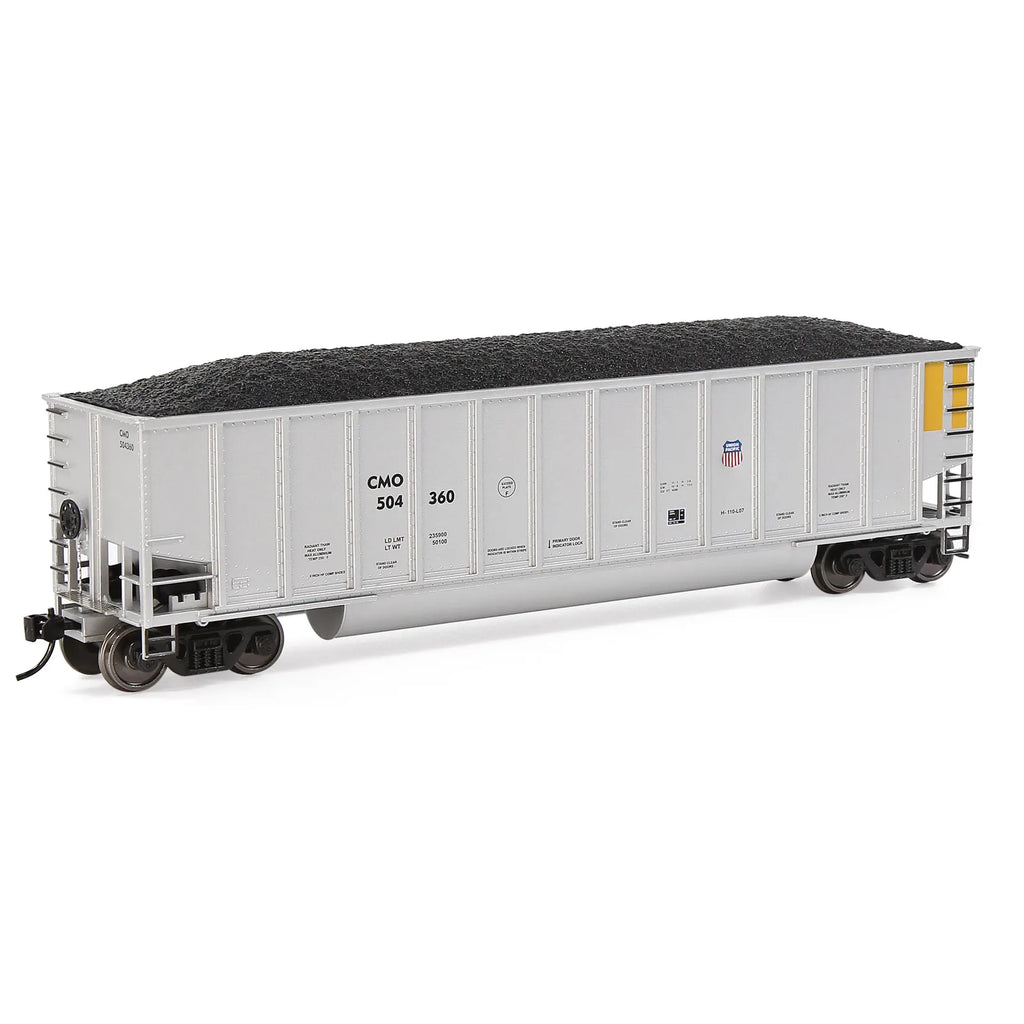 Evemodel Train Wagon HO Scale Coal Car 1:87 Coalporter Hopper Car with Coal Load C8771
