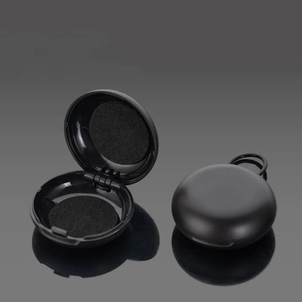 New Plastic Soundproof Earplug Box Round Shape Mini Mini Earplug Case Sleeping Earplug Organizer Jewelry Organizer
