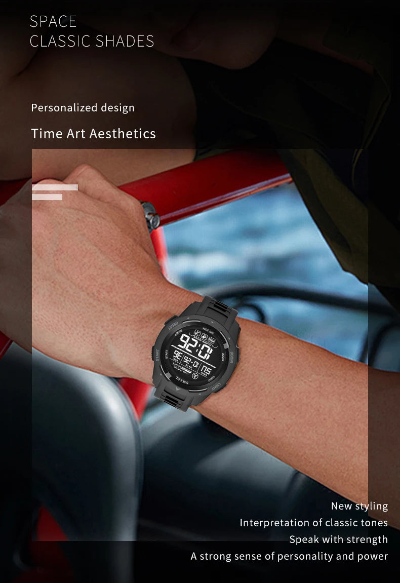 New SMAEL 8105 Watches Camo Strap Military Sport Watch for Men Clock Fashion Digital Wristwatch Waterproof Shockproof Watches